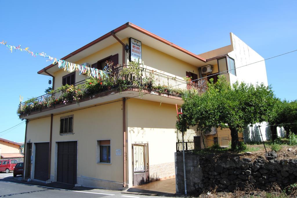 B&B Casa Paolo Fiumefreddo di Sicilia Exterior photo